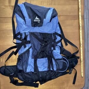 Gregory Tega Black / Blue Backpack Outdoor Women's Backpack Used